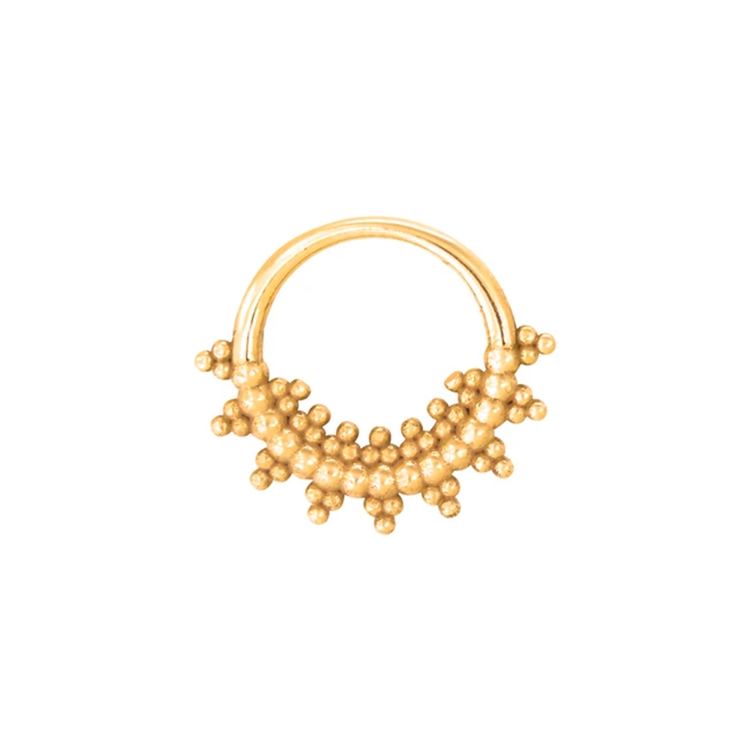 Gold seamless deals septum ring